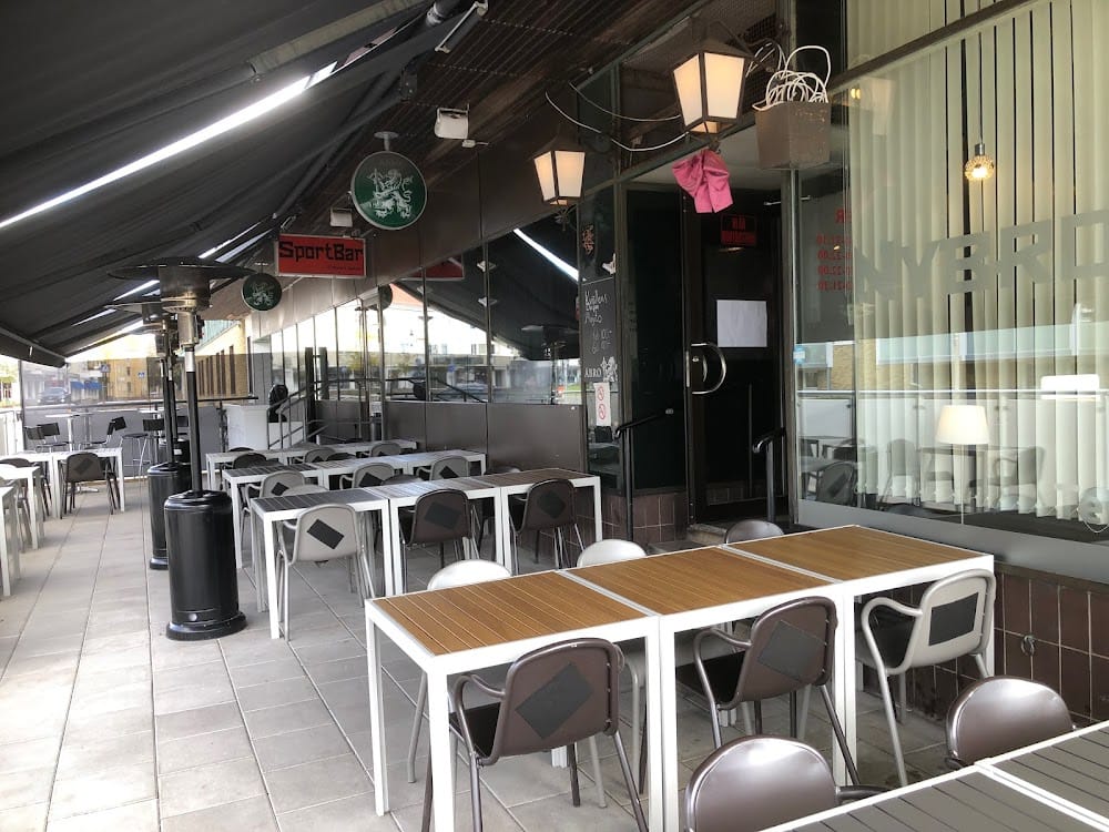Restaurangens uteservering