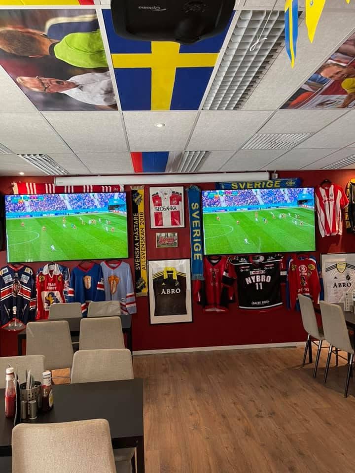 Sportbar interiör